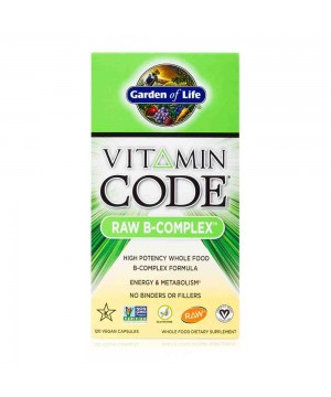 Vitamín B-Komplex - RAW Vitamin Code -120 kapslí